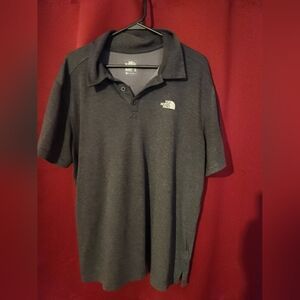The North Face Gray Polo Shirt